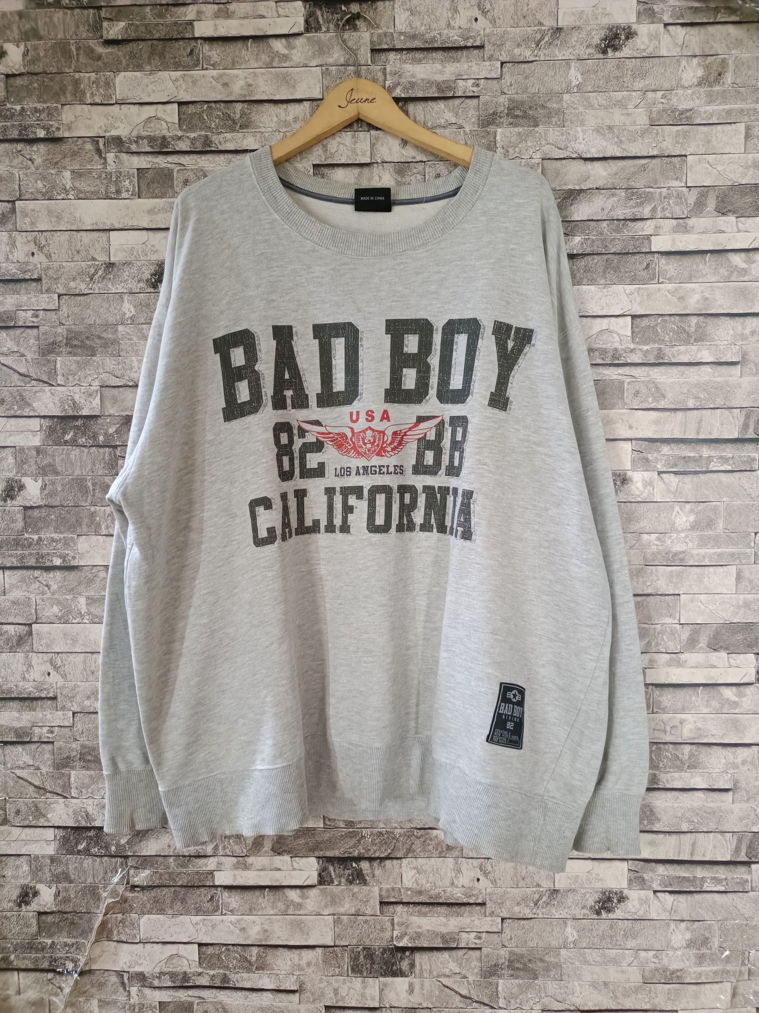 Vintage Vintage bad boy jumbo size crewneck Size US XXL / EU 58 / 5 - 1 Thumbnail