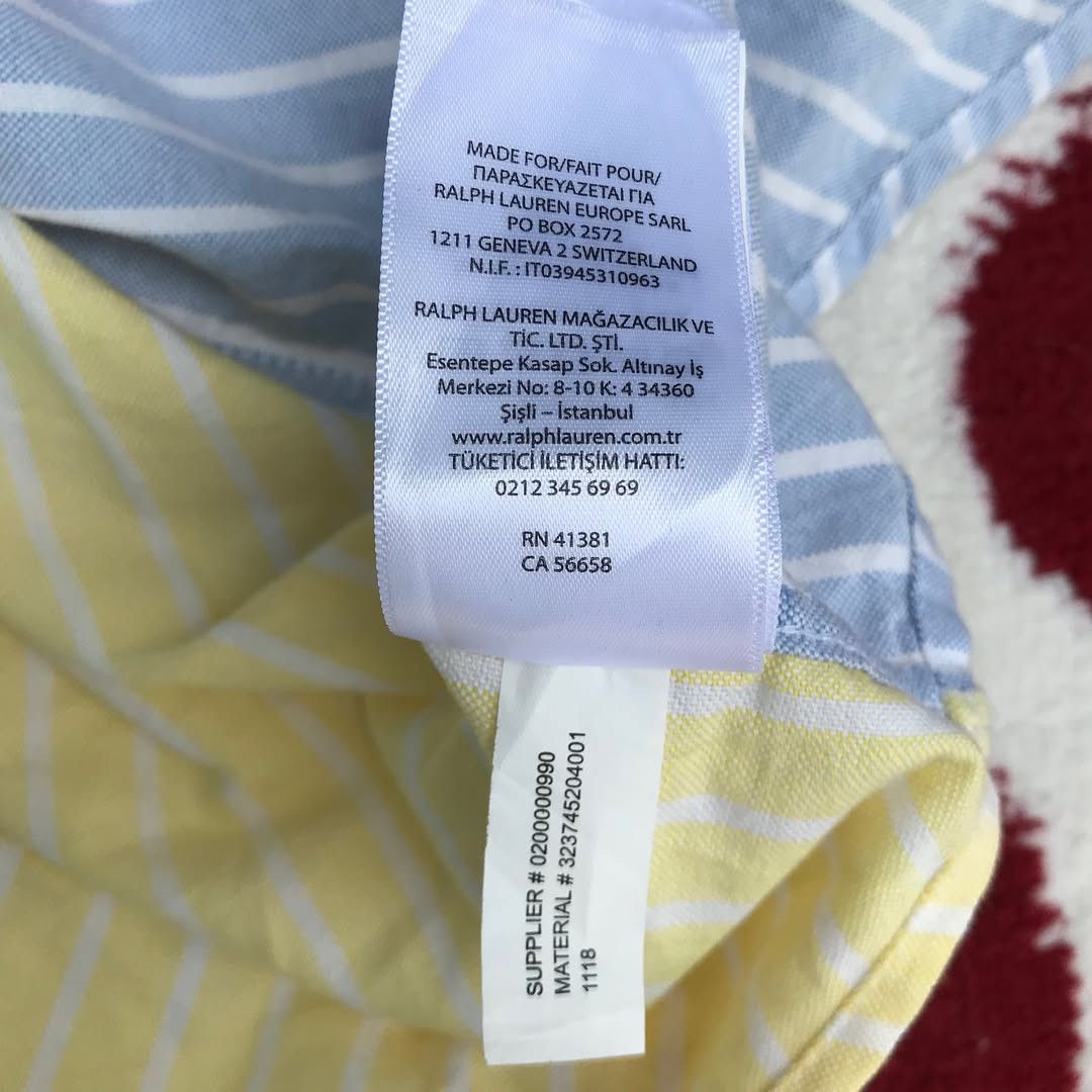Polo Ralph Lauren Oxford stripe mix colour Size US S / EU 44-46 / 1 - 3 Thumbnail