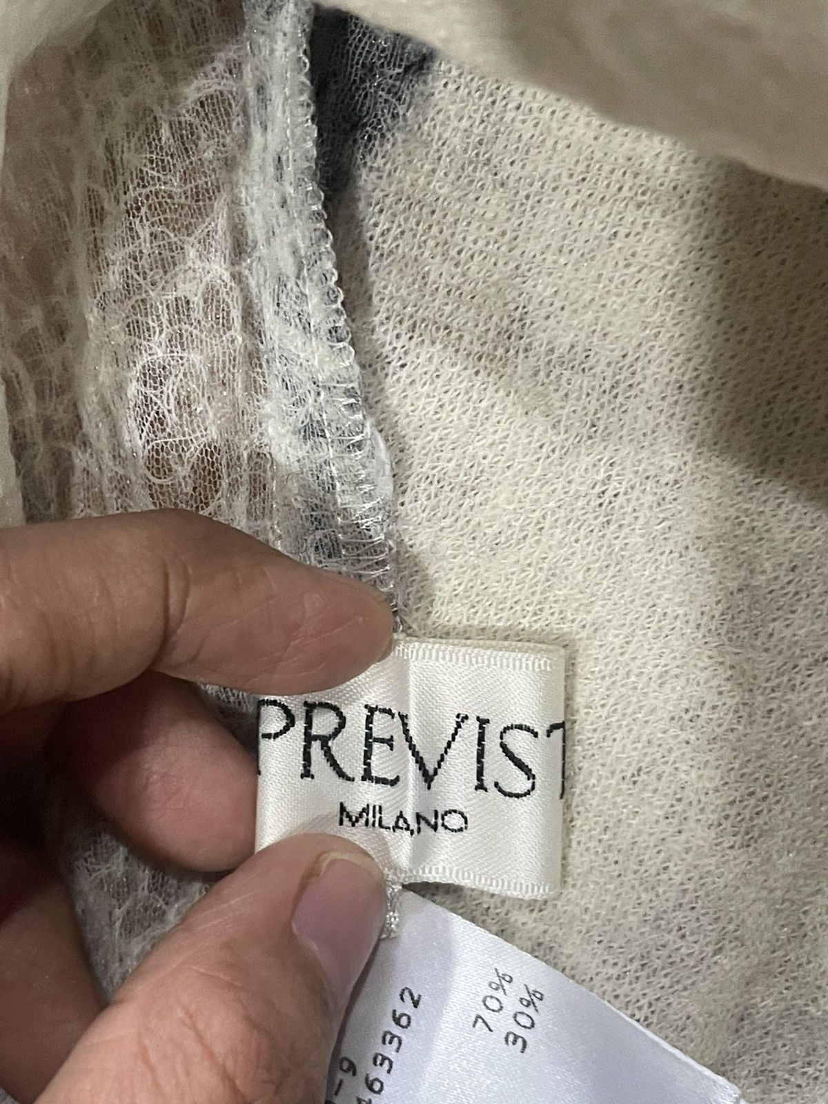 Japanese Brand Imprevisto mesh tops Size XS / US 0-2 / IT 36-38 - 4 Thumbnail