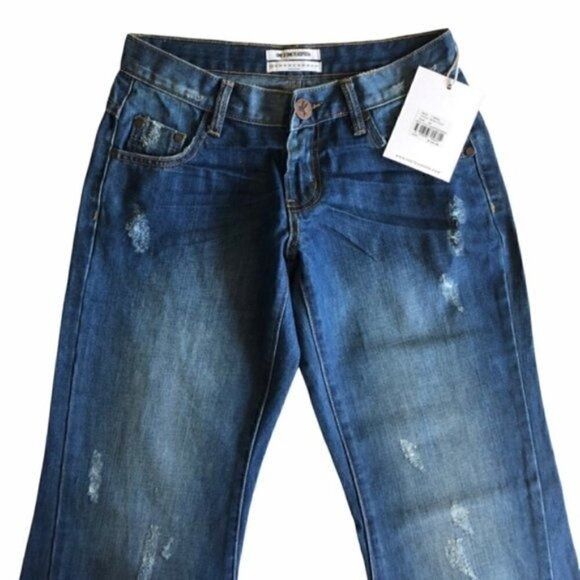 Free People × One Teaspoon One Teaspoon Free People Jeans 22 XXS NWT Westender Flare Fe Size 22" - 4 Thumbnail