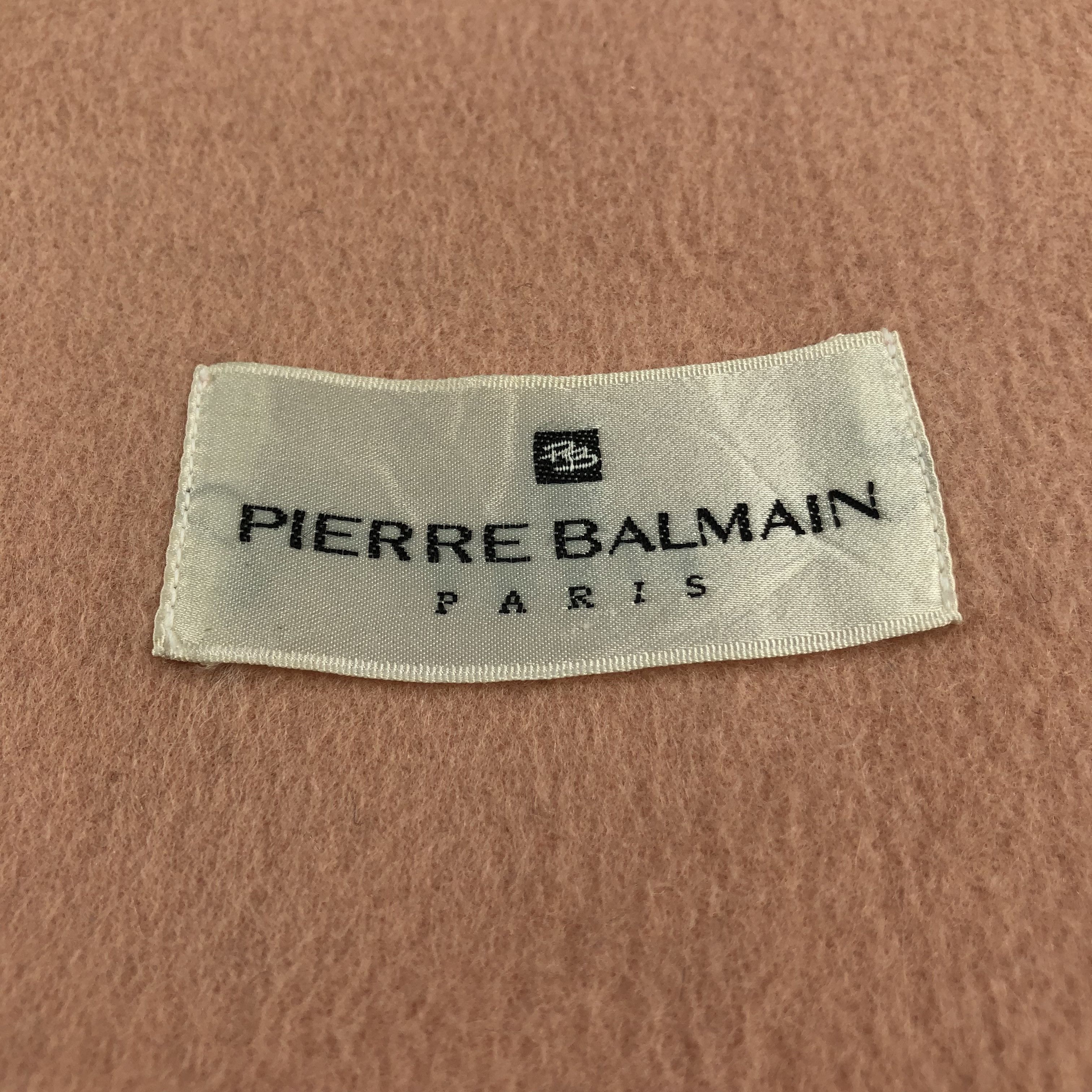 Pierre Balmain Pierre Balmain Wool Scarf Muffler V1029 Size ONE SIZE - 4 Thumbnail