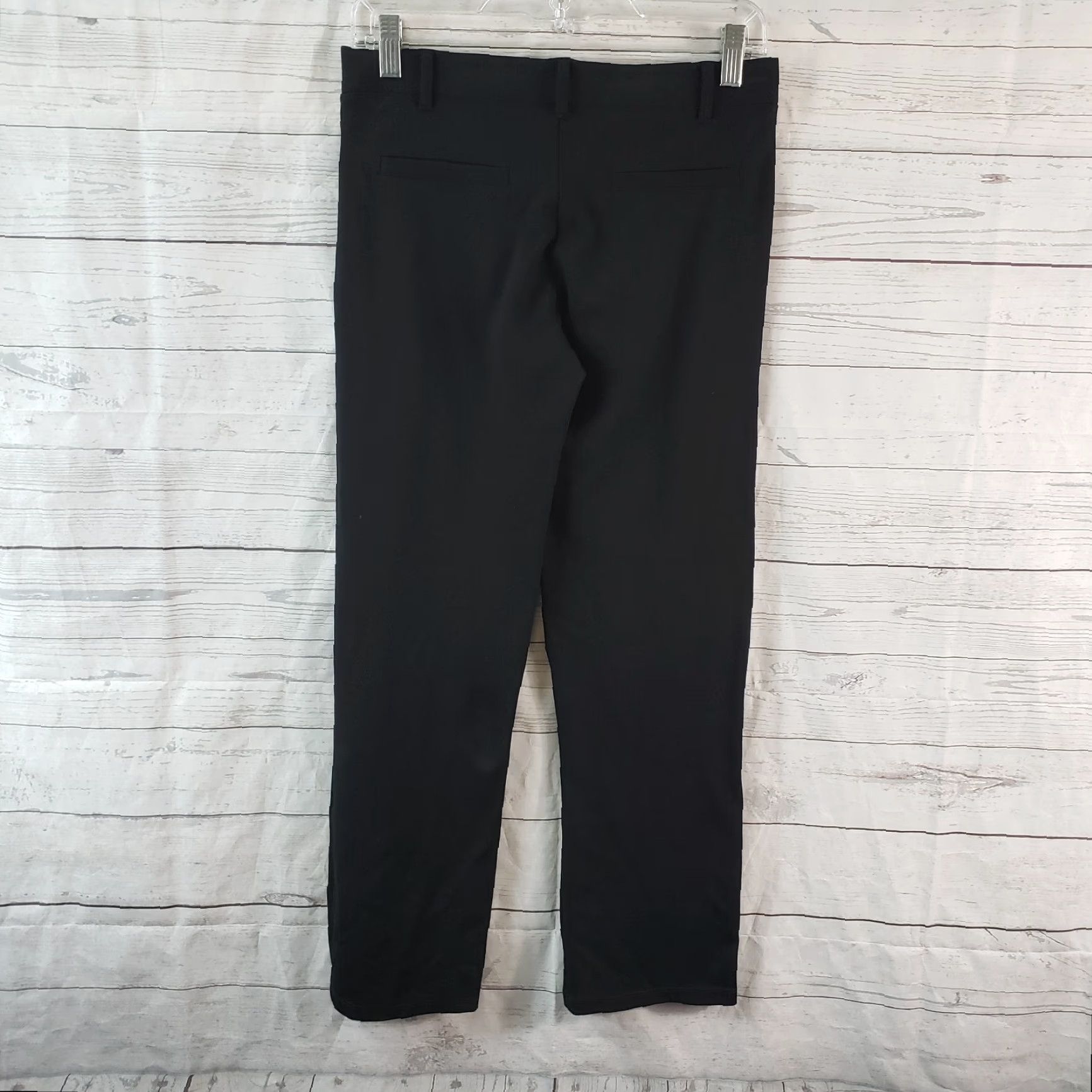 Vintage Betabrand Womens Pants Dress Pants Yoga Pants Size PS Petite Black Mid Rise Pull On Men's? Size 28" / US 6 / IT 42 - 3 Thumbnail