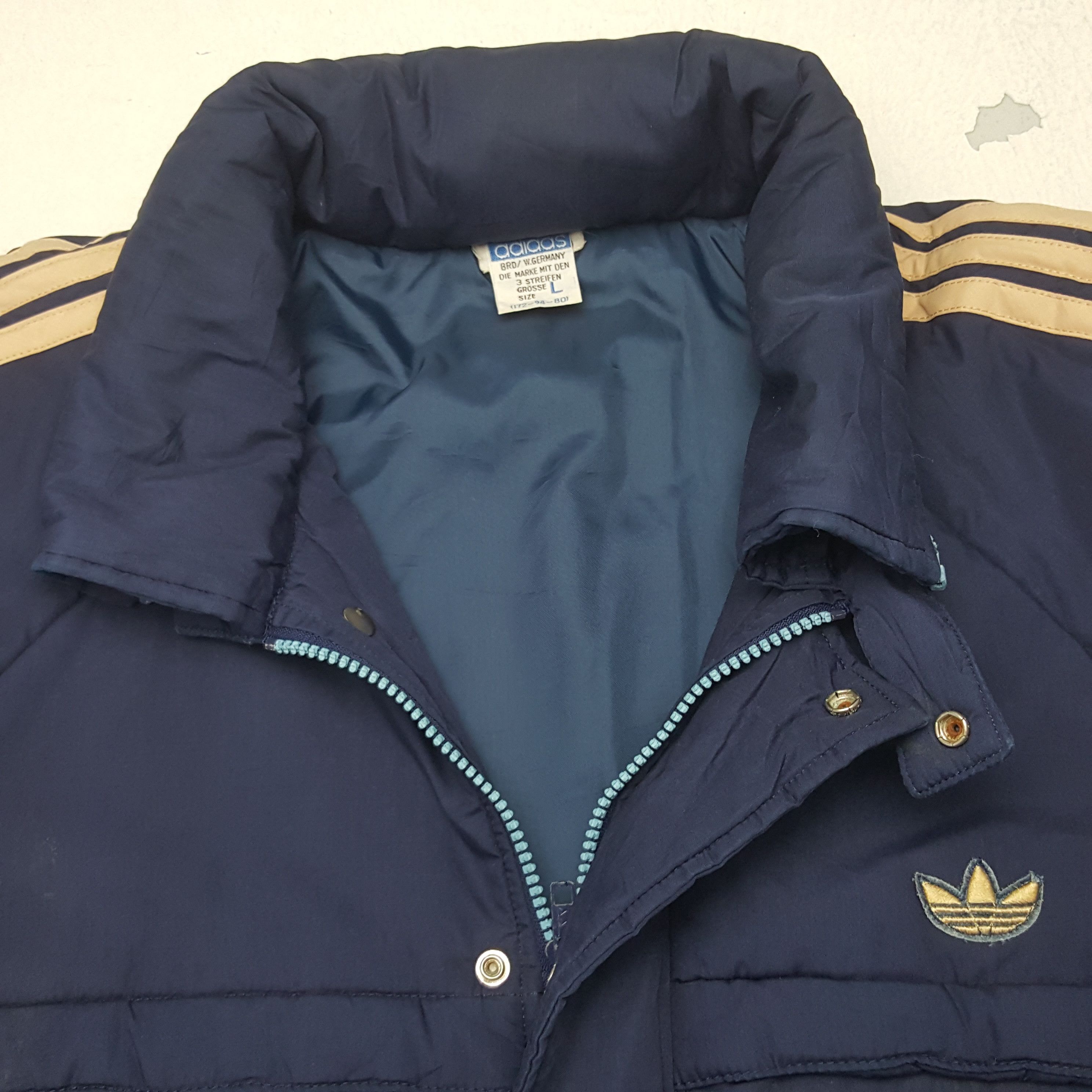 Adidas × Vintage Vintage Adidas Puffer Winter Zipper Jacket Size US M / EU 48-50 / 2 - 4 Thumbnail
