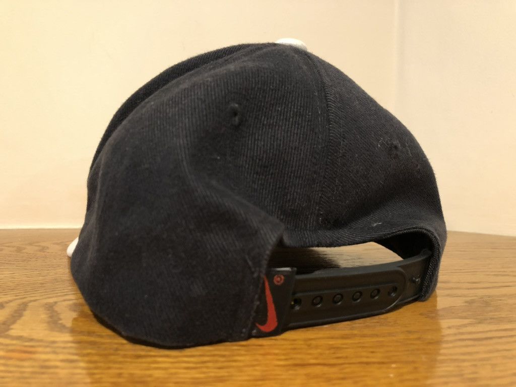 Nike Vintage 1990s Nike Air Logo Snapback Baseball Cap Hat Size ONE SIZE - 3 Thumbnail