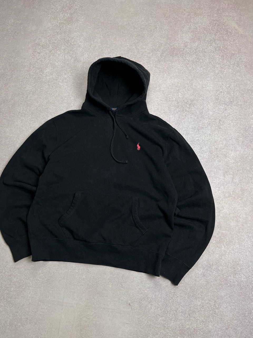 Polo Ralph Lauren × Vintage Vintage Polo Ralph Lauren Boxy Hoodie Y2K L Size US L / EU 52-54 / 3 - 2 Thumbnail