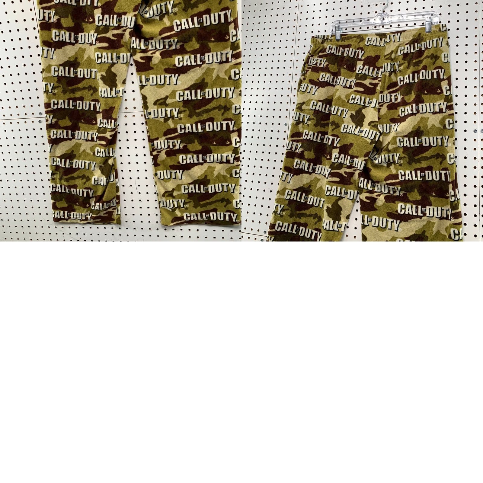 Vintage Call Of Duty Fleece Pajama Pants Mens XL Brown Camouflage Video Game Size US 36 / EU 52 - 9 Thumbnail