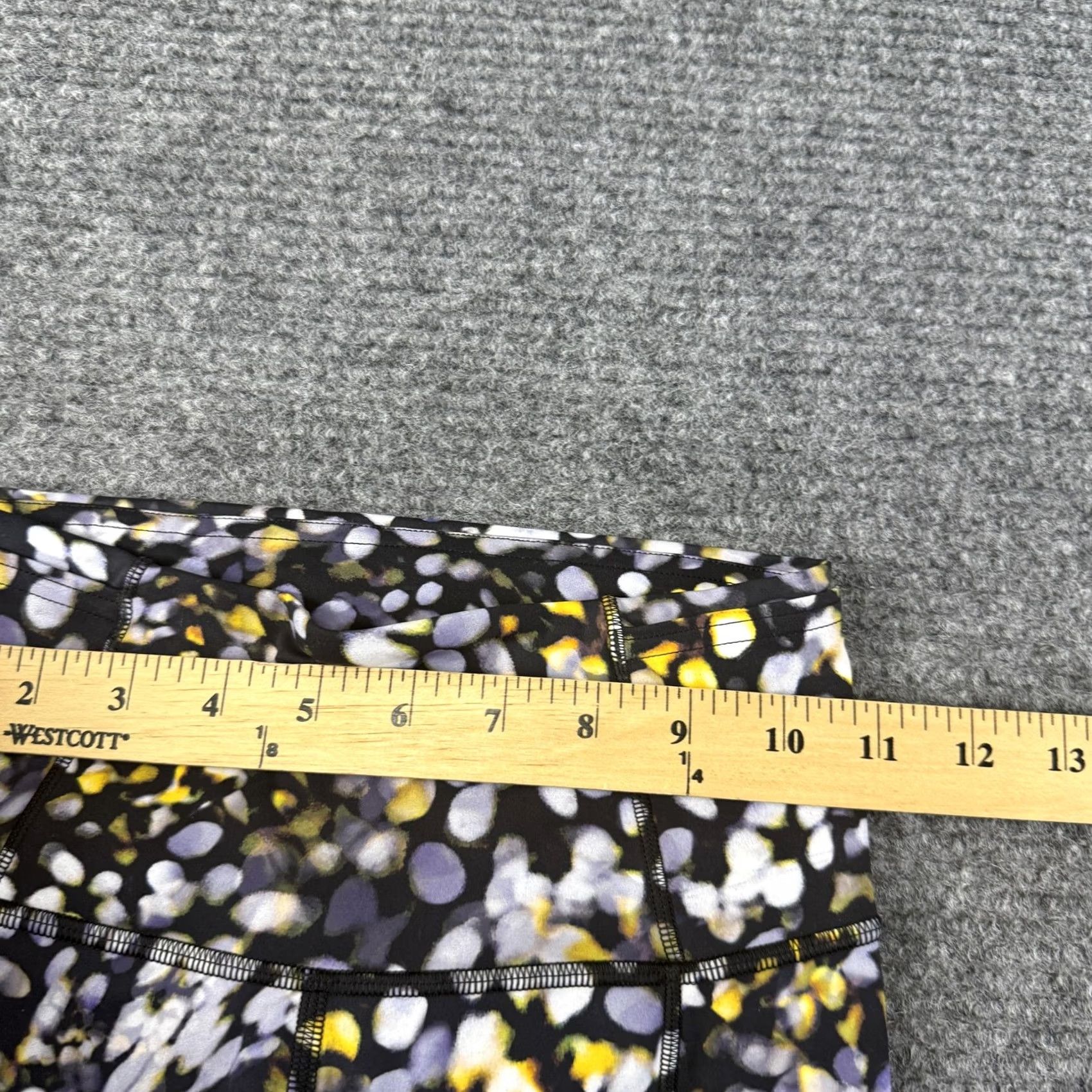 Lululemon Lululemon Womens 2 Ankle Pockets Yoga Gym Leggings Multicolor Print Size 26" / US 2 / IT 38 - 6 Thumbnail