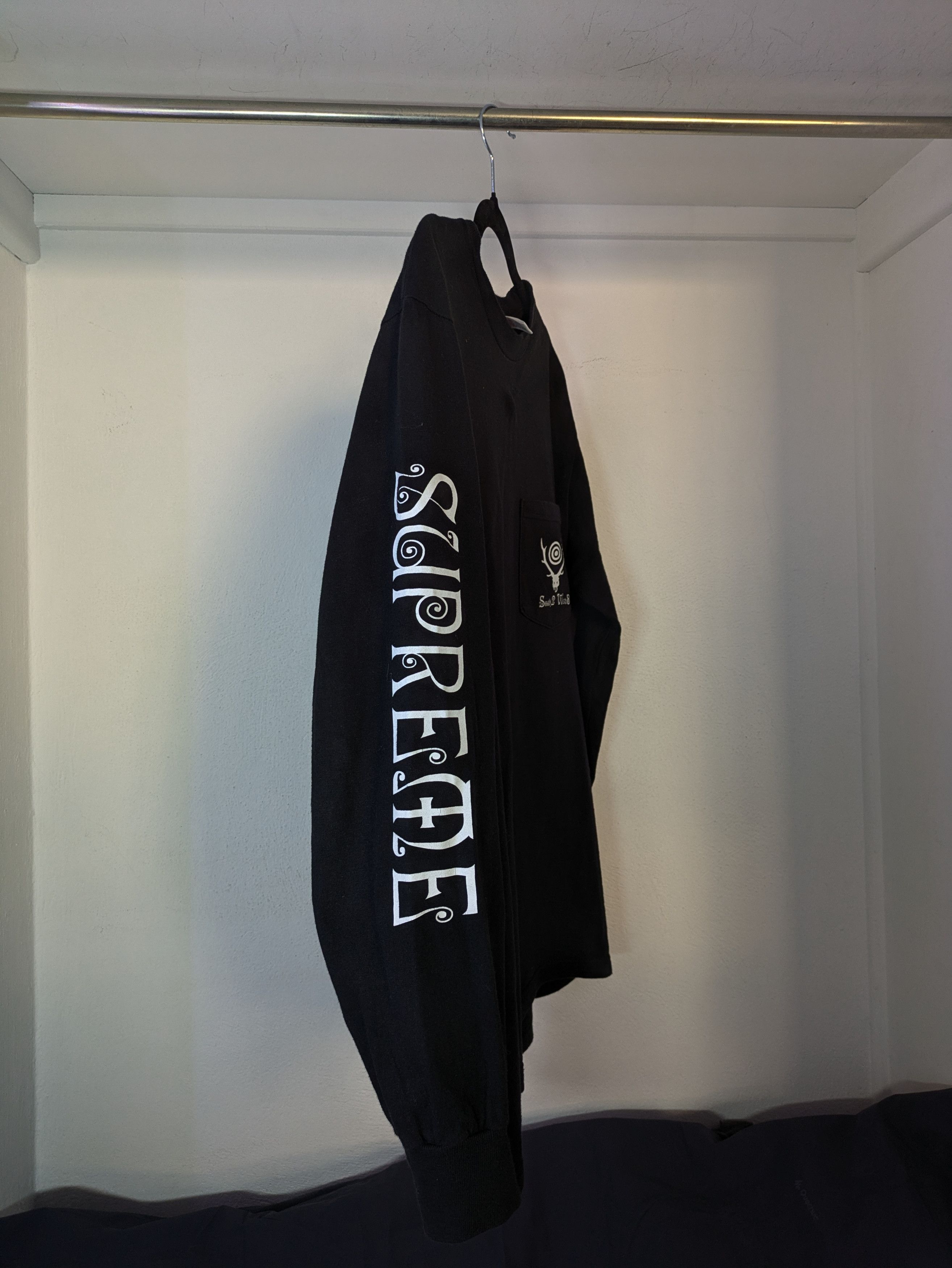 South2 West8 × Supreme Supreme / South2 West8 21ss Black Longsleeve Size US M / EU 48-50 / 2 - 3 Thumbnail