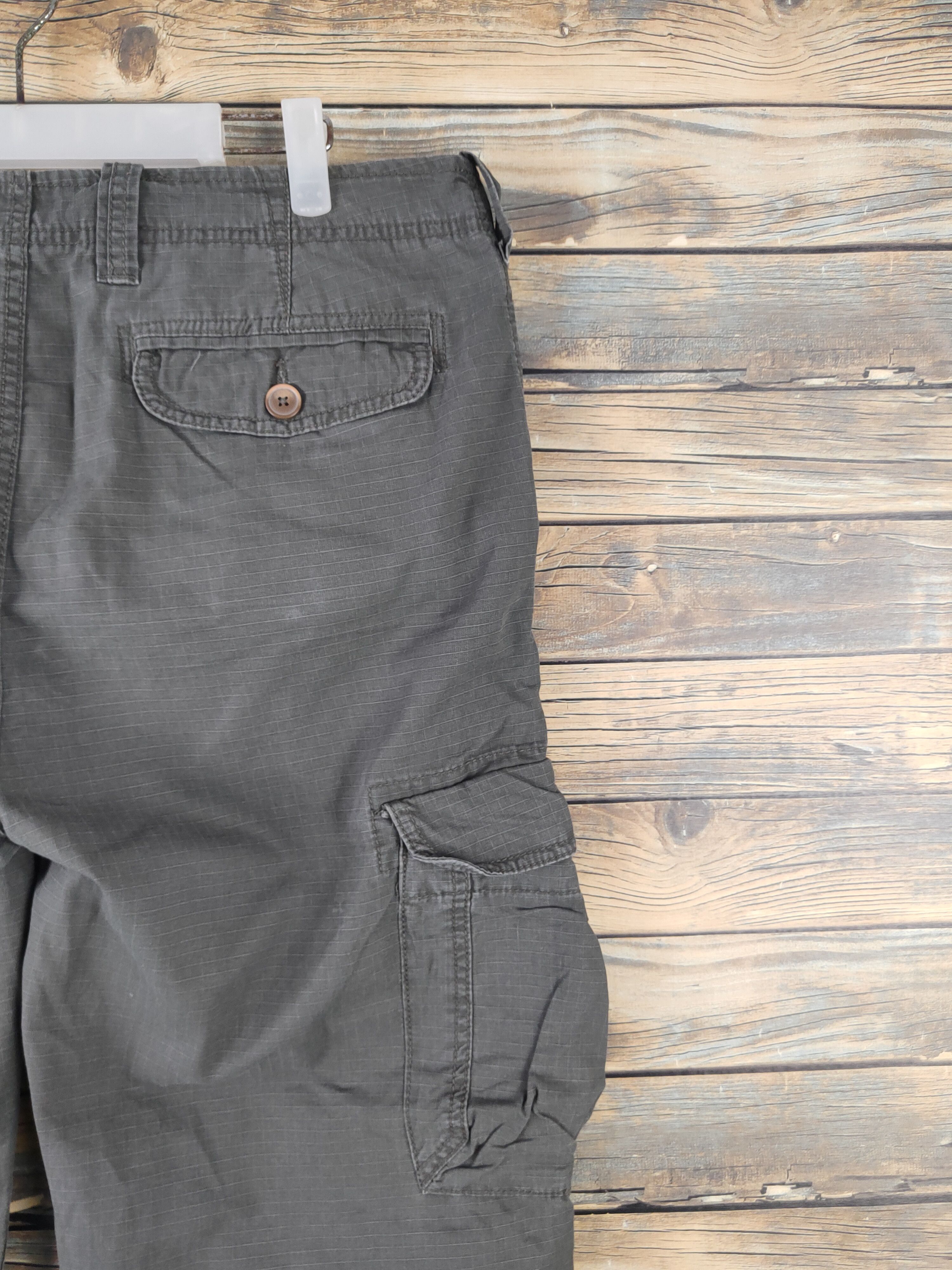 Gap DL Gap Dark Olive Multipocket Cargo Pants #2118 Size US 36 / EU 52 - 10 Thumbnail
