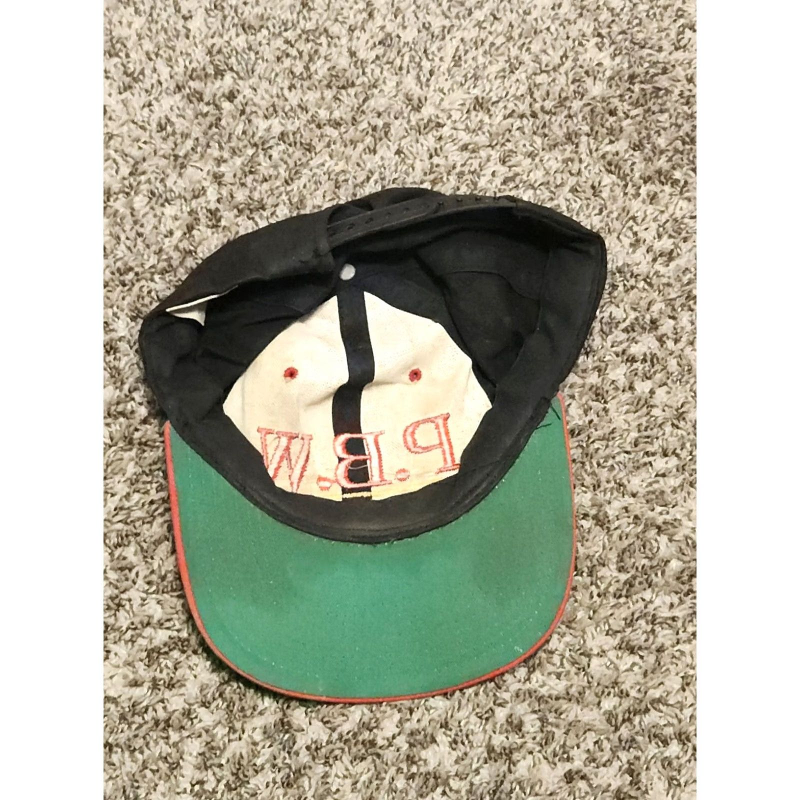 Vintage VINTAGE 90s PBW Positive Black Woman African American Snapback Adjustable Black Snapback Womens Rare Hip hop Size ONE SIZE - 2 Thumbnail