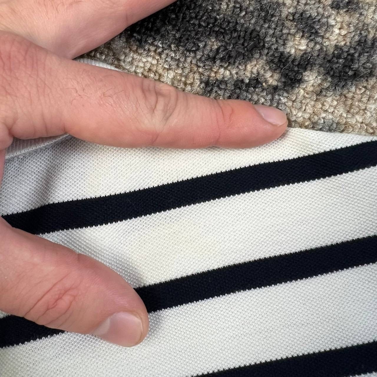 Burberry Burberry Luxury Striped Polo T-Shirt Streetwear Style Size XS / US 0-2 / IT 36-38 - 12 Thumbnail