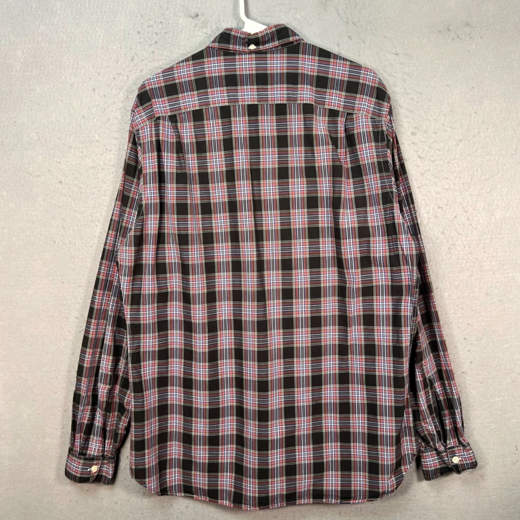 Steven Alan Steven Alan Shirt XL Mens Plaid Button-Down Cotton Made In USA Red & Black Multicolor Pocket Casual Button-Up Shirt Mens XL Size US XL / EU 56 / 4 - 2 Thumbnail