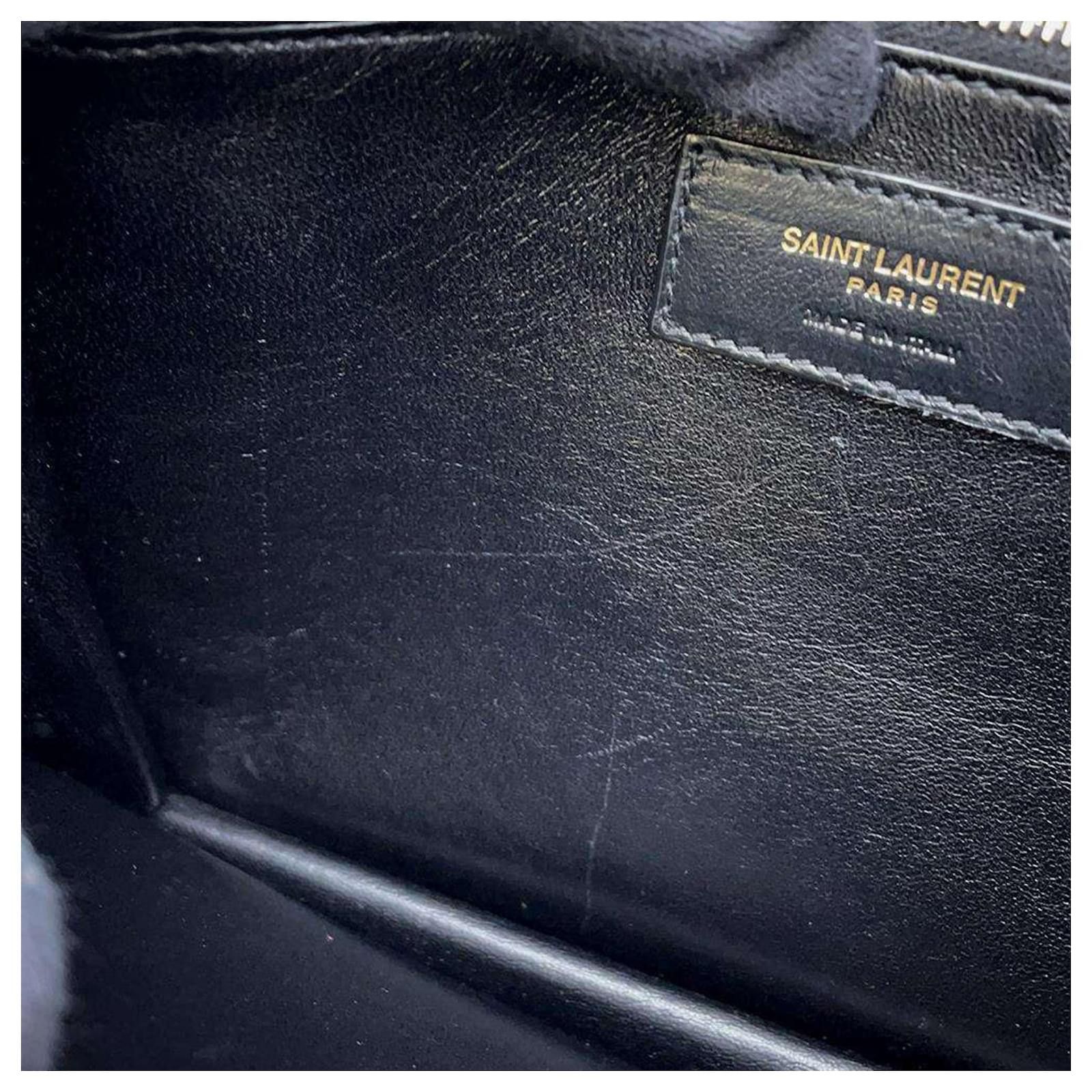 Saint Laurent Paris o1b1hav110924 Size: OS / Mini Gaby Leather Bag in Black Size ONE SIZE - 7 Thumbnail