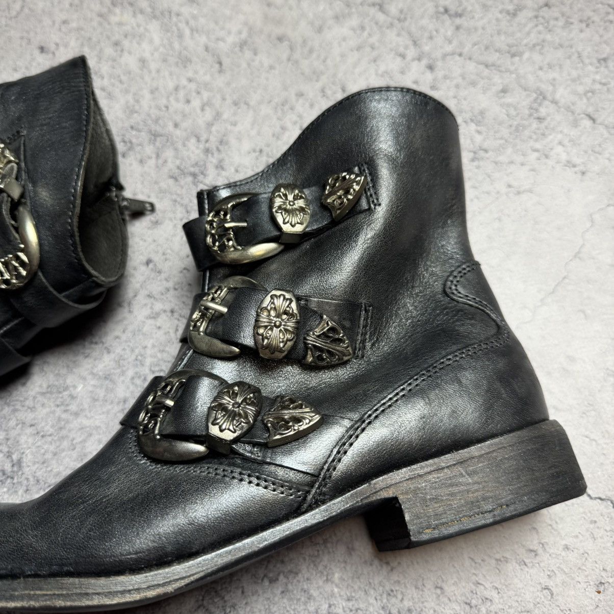 Crime London CRIME Rare Boots Style Chrome Hearts Size US 7 / IT 37 - 11 Thumbnail