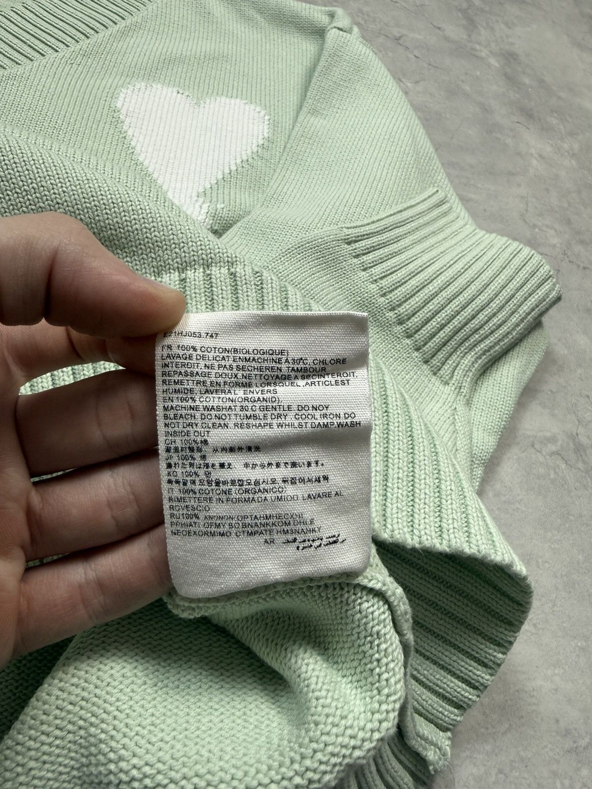 AMI AMI Luxury Sweater Size S / US 4 / IT 40 - 10 Thumbnail