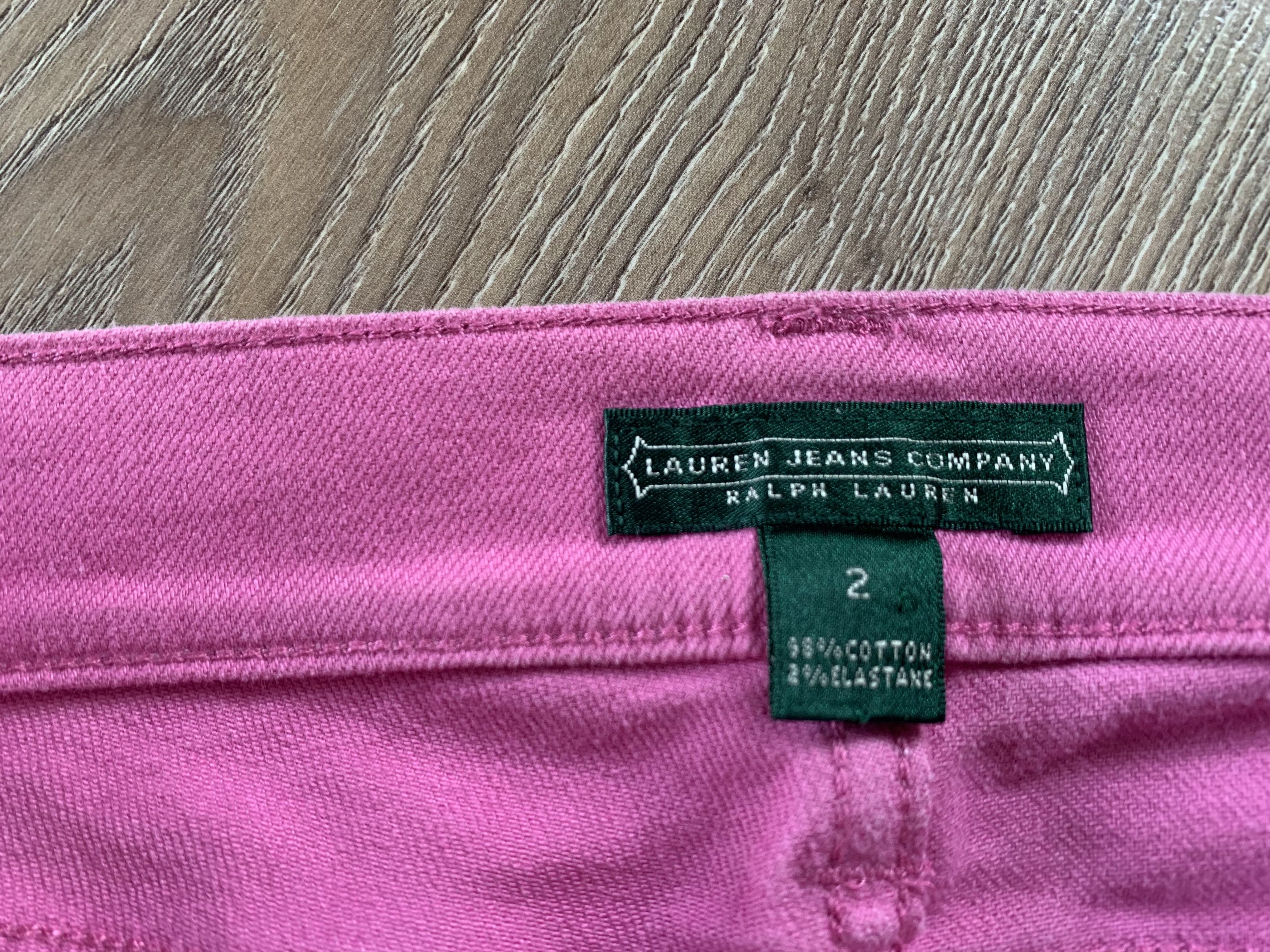 Lauren Ralph Lauren × Ralph Lauren Lauren Jeans Company Vintage Pink Jeans Size 30" / US 8 / IT 44 - 10 Thumbnail