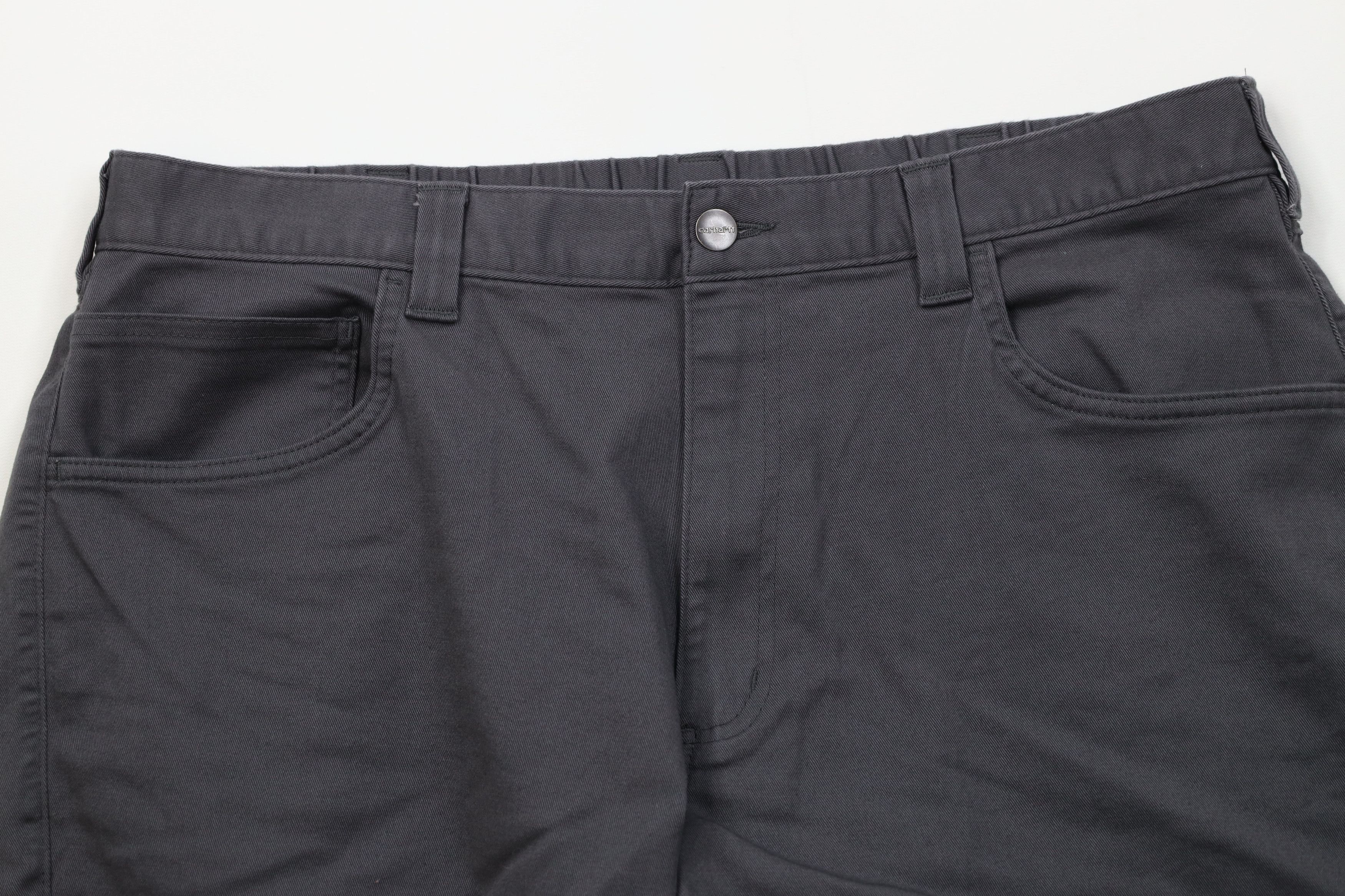 Carhartt Vintage Y2K Carhartt Relaxed Fit Above Knee Shorts Gray Size US 38 / EU 54 - 2 Thumbnail