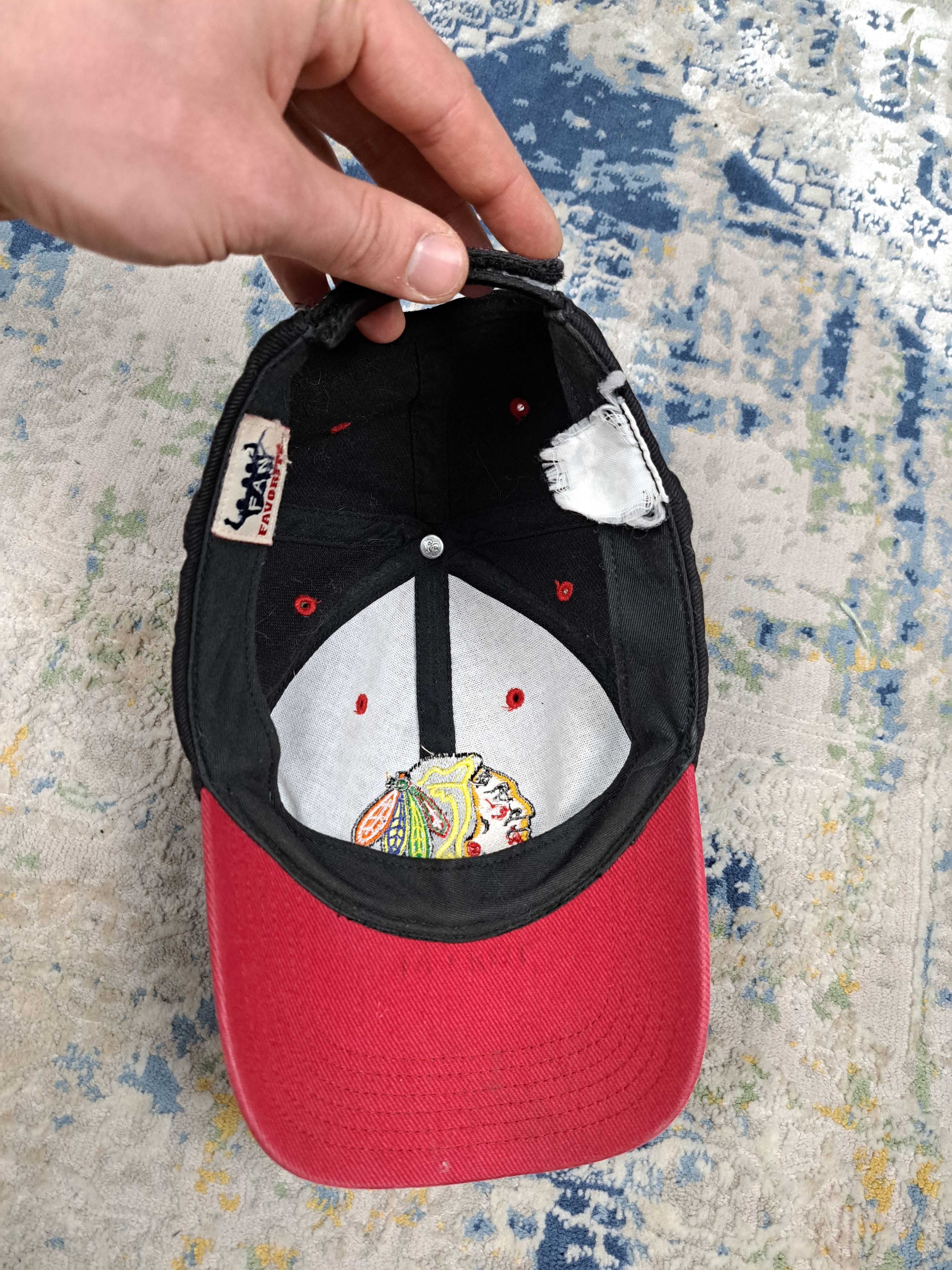 NHL Vintage Chicago Blackhawks NHL Cap Hat y2k American Sports Size ONE SIZE - 4 Thumbnail