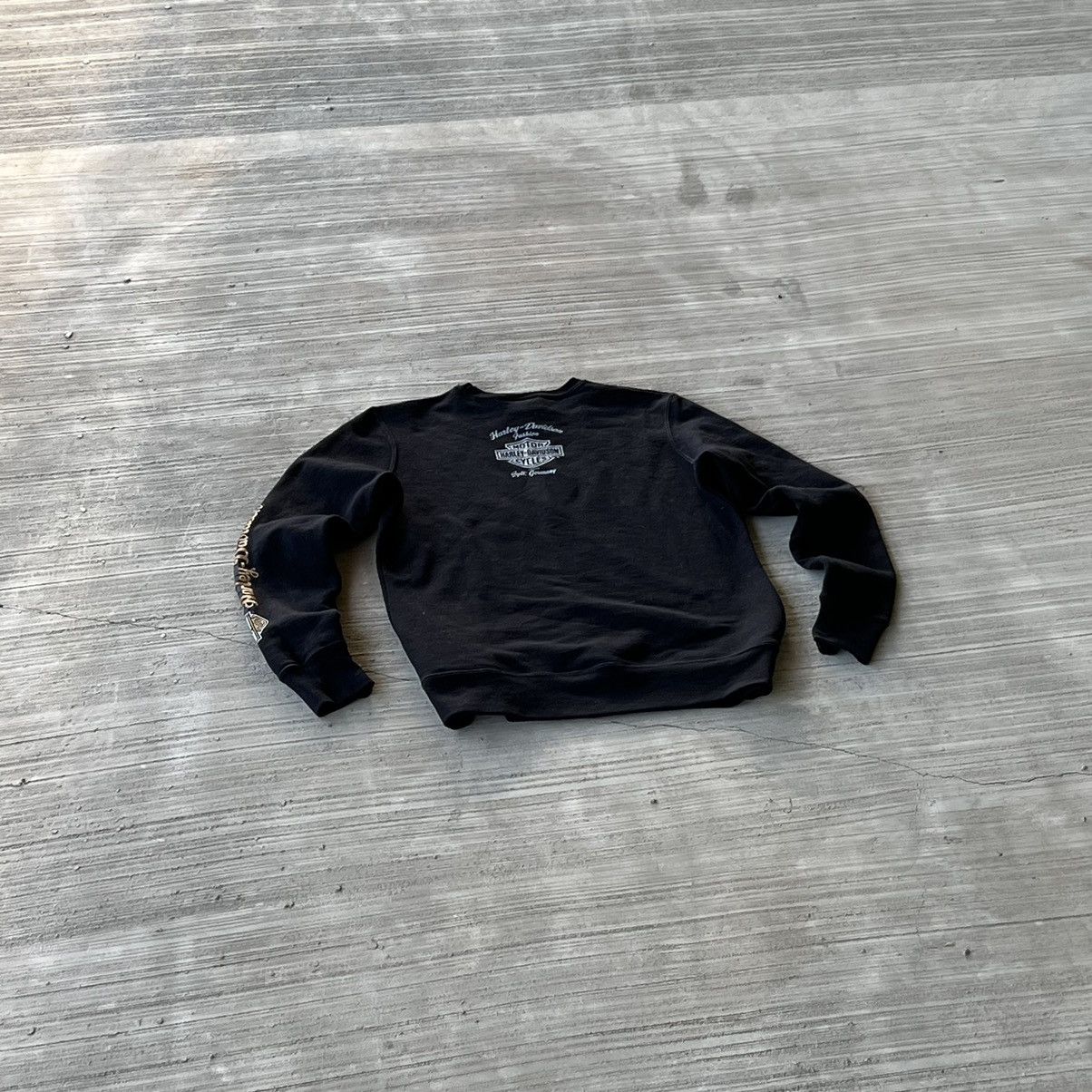 Harley Davidson × Vintage Harley Davidson Germany 2012 Vintage Sweatshirt Longsleeve Size US S / EU 44-46 / 1 - 8 Thumbnail