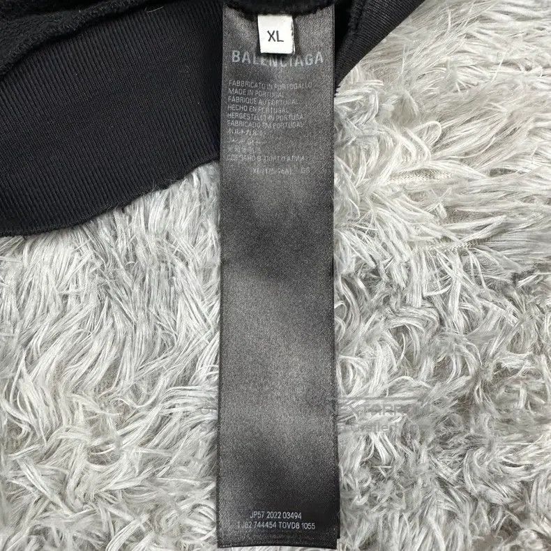 Balenciaga Balenciaga Buddha Letter Logo Zip-Up Hoodie with Tie-Dye a Size US XL / EU 56 / 4 - 7 Thumbnail