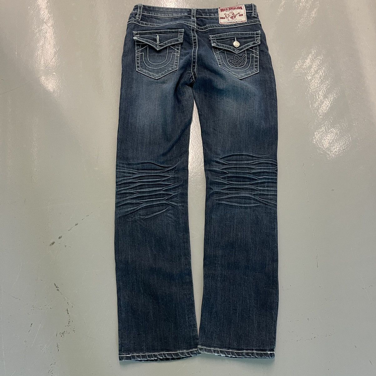 True Religion × Vintage Vintage Faded Blue True Religion Essentials Size US 31 - 1 Thumbnail