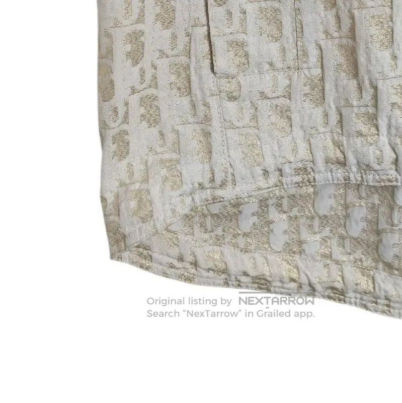 Dior Dior Gold Polyester Women's Jacket . Size XS / US 0-2 / IT 36-38 - 4 Thumbnail