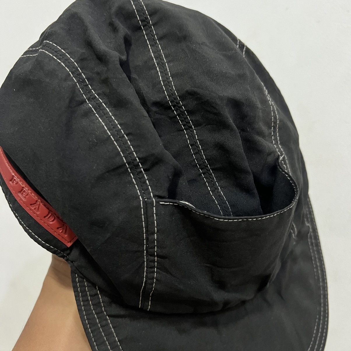 Prada Prada Sport 5panel Pocket Camp Cap size M Size ONE SIZE - 7 Thumbnail