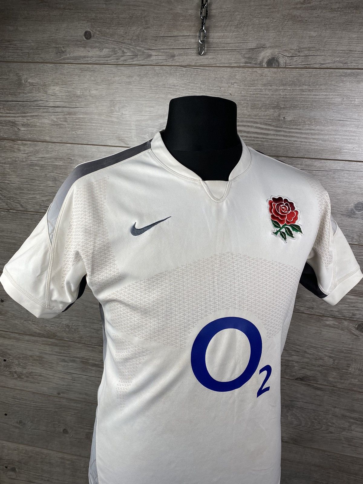 Nike × Vintage England Jersey Rugby Shirt Nike 381477-100 Size M Size US M / EU 48-50 / 2 - 2 Thumbnail