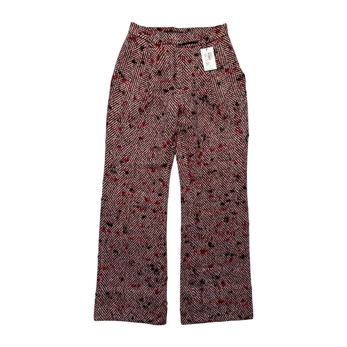Messagerie Tweed woven wode leg trouser Size US 29 - 1 Thumbnail