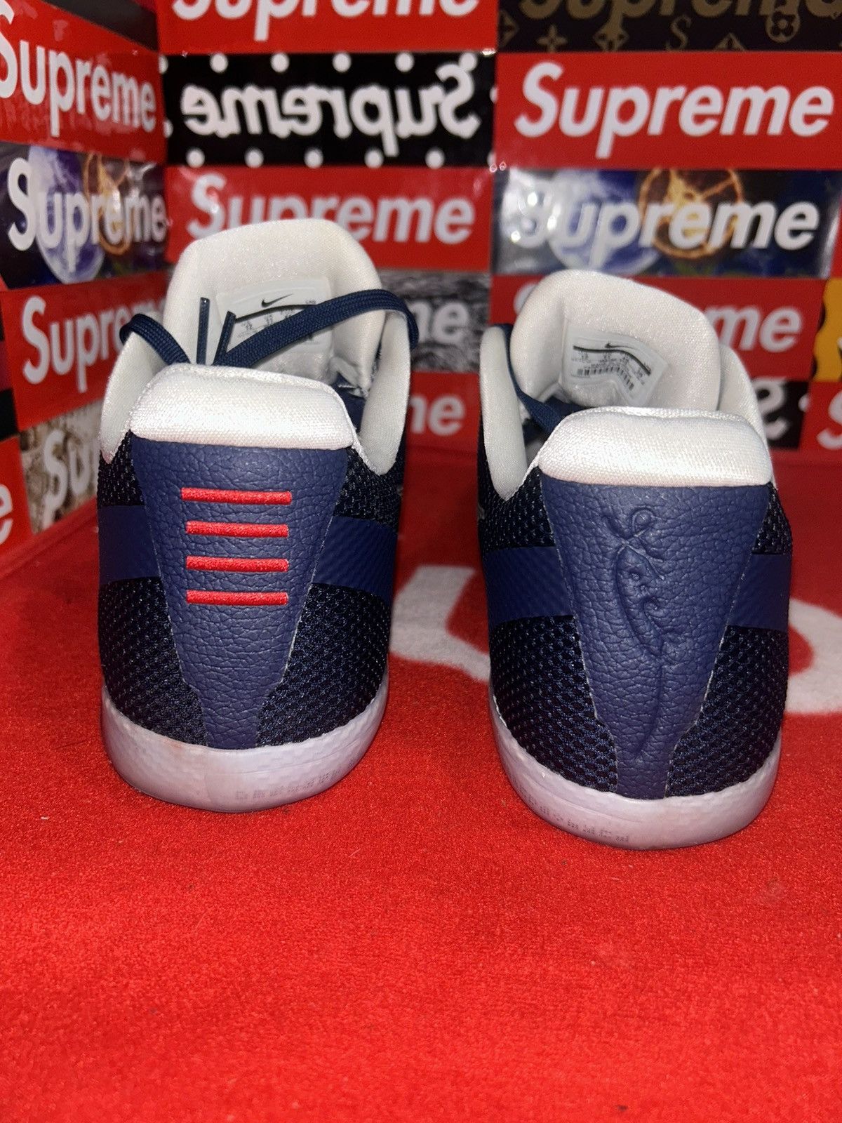 Nike Nike Kobe 11 XI Team Bank Midnight Navy 856485-442 size 12 Size US 12 / EU 45 - 3 Thumbnail