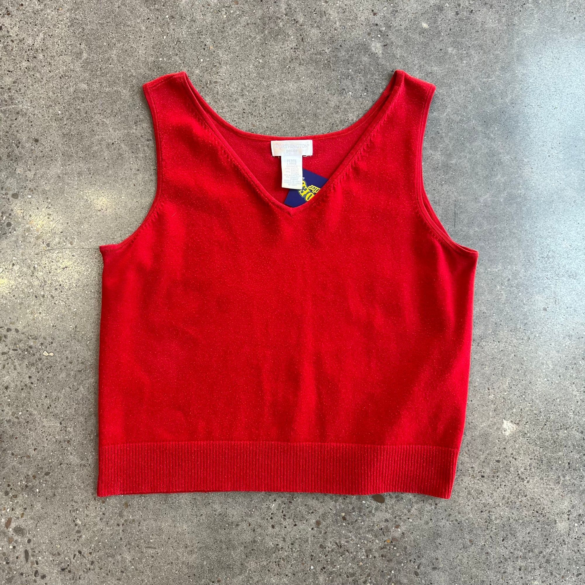 Vintage Vintage Worthington Tank Top Size XL / US 12-14 / IT 48-50 - 2 Thumbnail