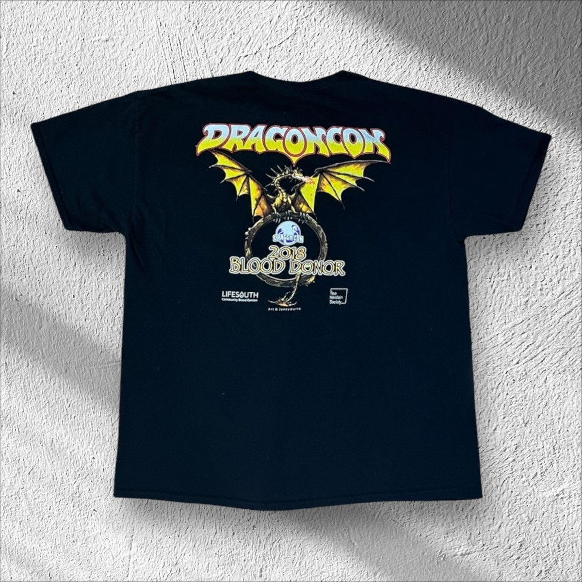 Vintage Dragoncon 2018 Blood Donor Dragon Graphic Shirt XL Size US XL / EU 56 / 4 - 1 Thumbnail