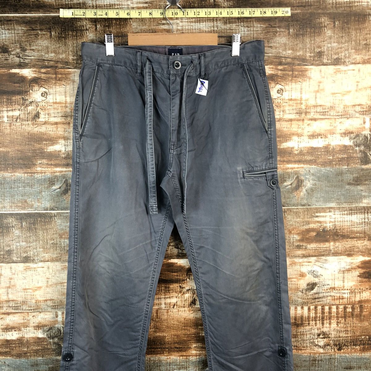 Gap × Vintage Gap faded Blue vintage Pants #A2416 Size US 30 / EU 46 - 4 Thumbnail