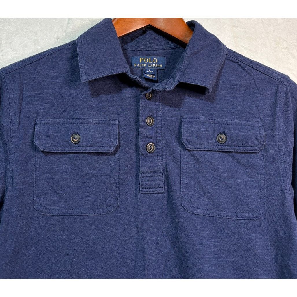 Polo Ralph Lauren Youth L 14/16 | POLO RALPH LAUREN Long Sleeve Collar Shirt Size US XS / EU 42 / 0 - 4 Thumbnail