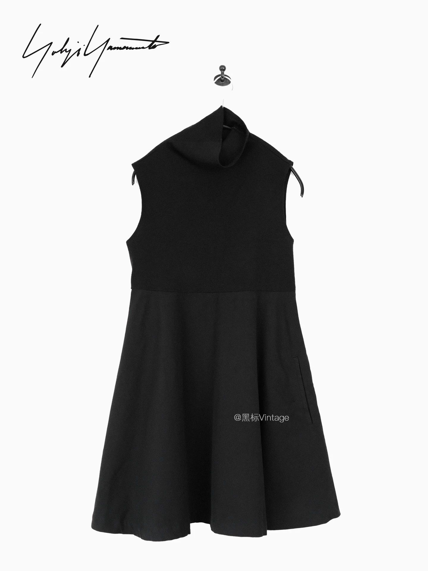 Yohji Yamamoto Yohji Yamamoto 13AW Vtg Sleeveless Turt Dress Women's Size S / US 4 / IT 40 - 2 Thumbnail