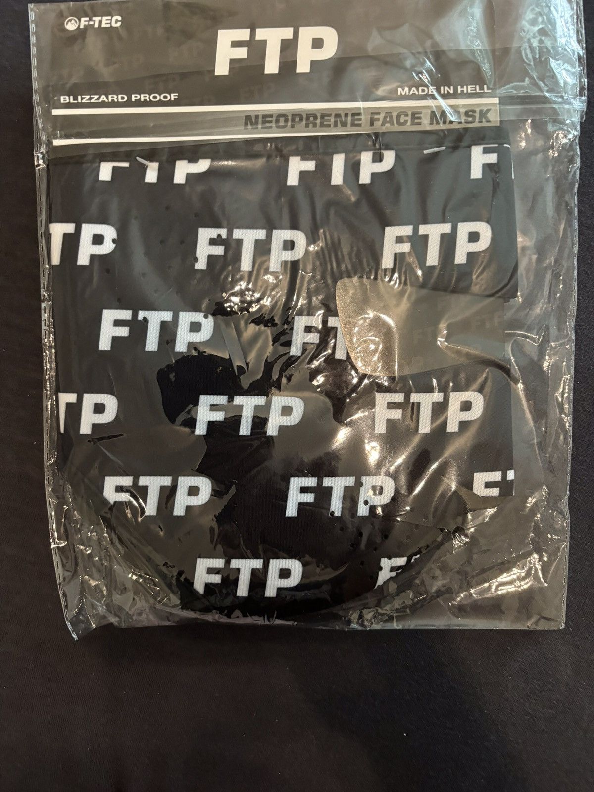 Fuck The Population FTP F-Tec Face Mask Set (2 pieces) Size ONE SIZE - 3 Thumbnail