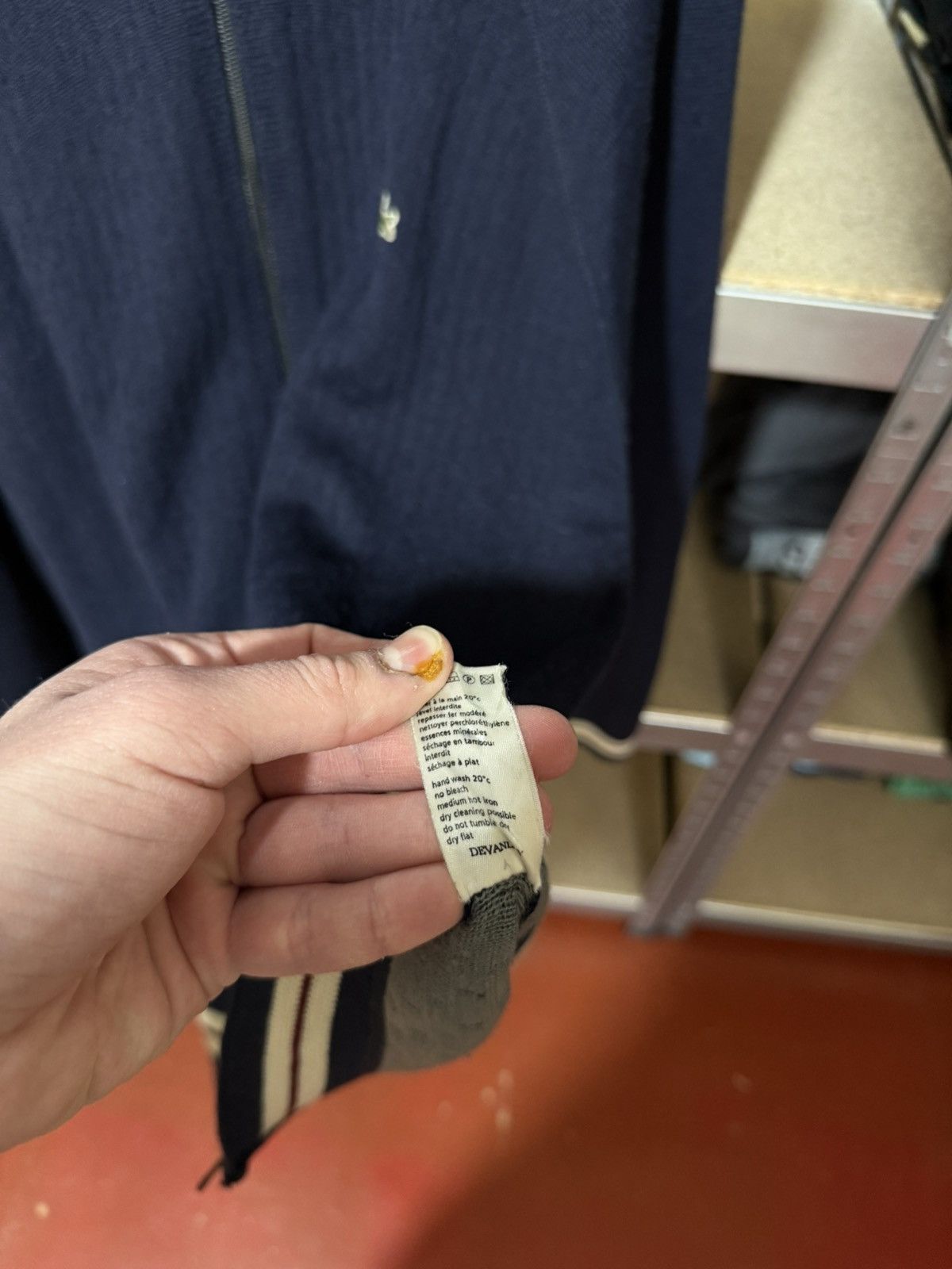 Lacoste × Vintage Vintage 90’s Lacoste Zip Pullover Retro Sweater Cardigan Size US XXL / EU 58 / 5 - 7 Thumbnail