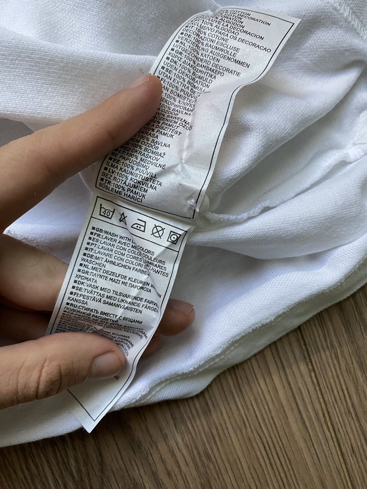 Nike × Vintage Vintage Nike White Polo T-shirt Size S Size US S / EU 44-46 / 1 - 8 Thumbnail