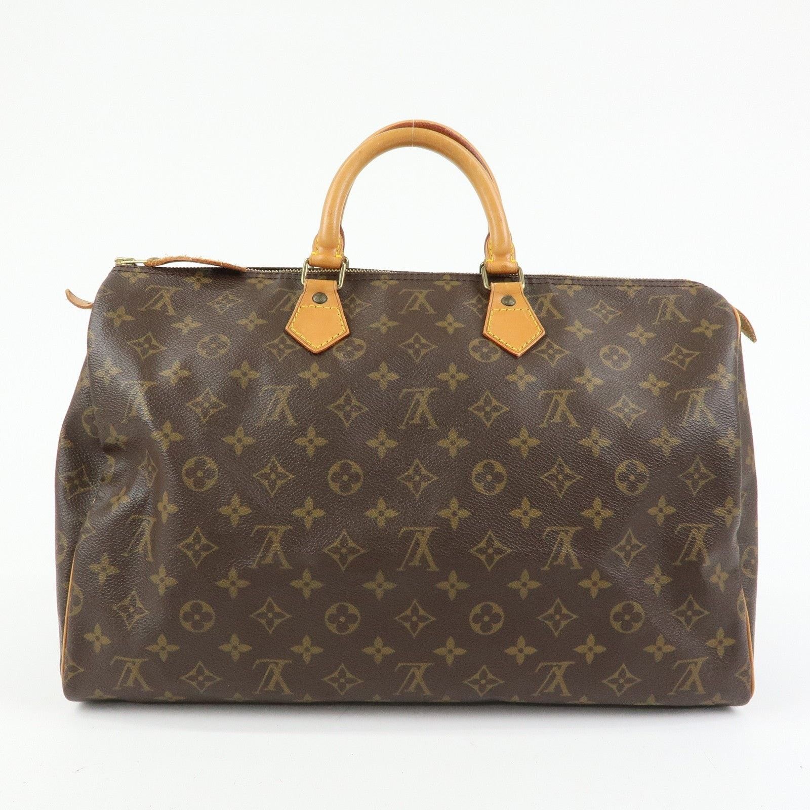 Louis Vuitton Louis Vuitton Monogram Speedy 40 Satchel Brown Size ONE SIZE - 2 Thumbnail