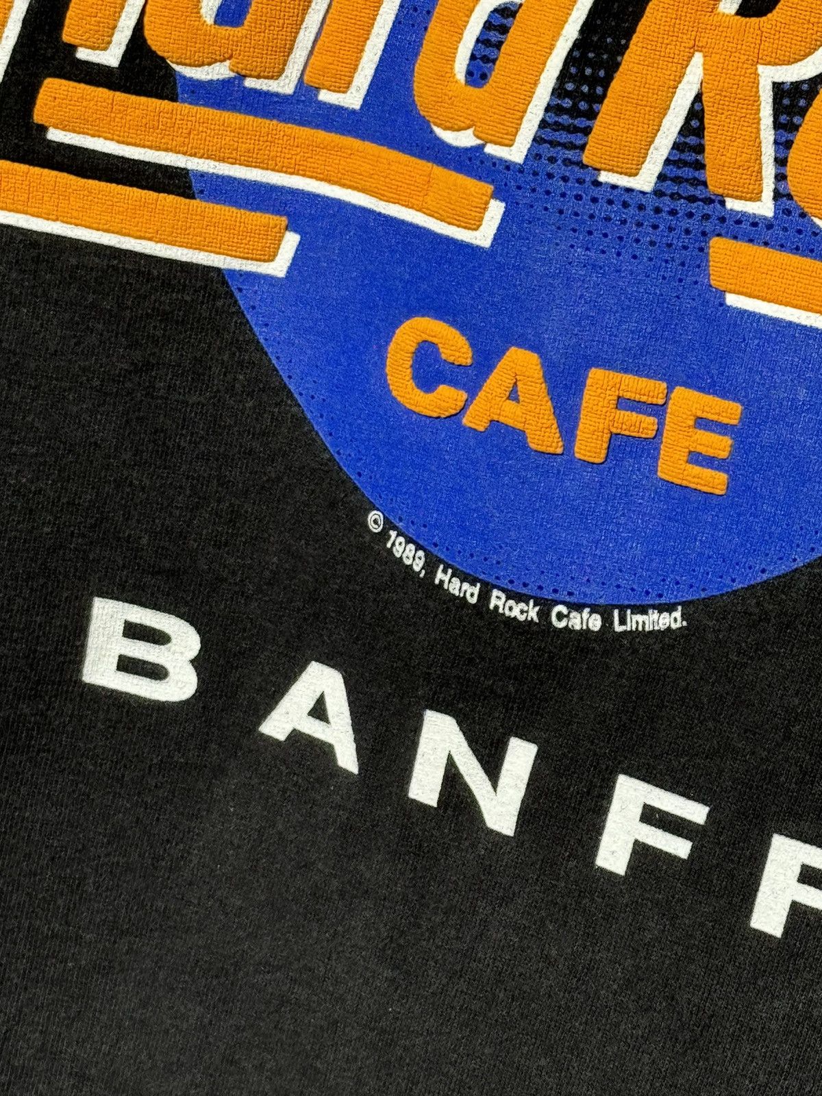 Hard Rock Cafe Vintage 1989 Hard Rock Cafe Banff Size US XL / EU 56 / 4 - 3 Thumbnail