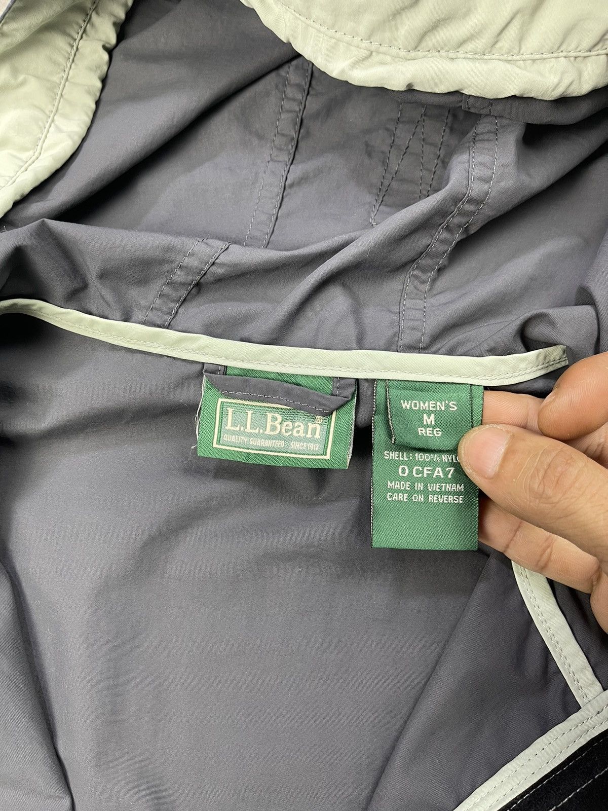 L.L. Bean Vintage LL Bean Anorak Half Zipper Pull Over Hoodies Size M / US 6-8 / IT 42-44 - 12 Thumbnail