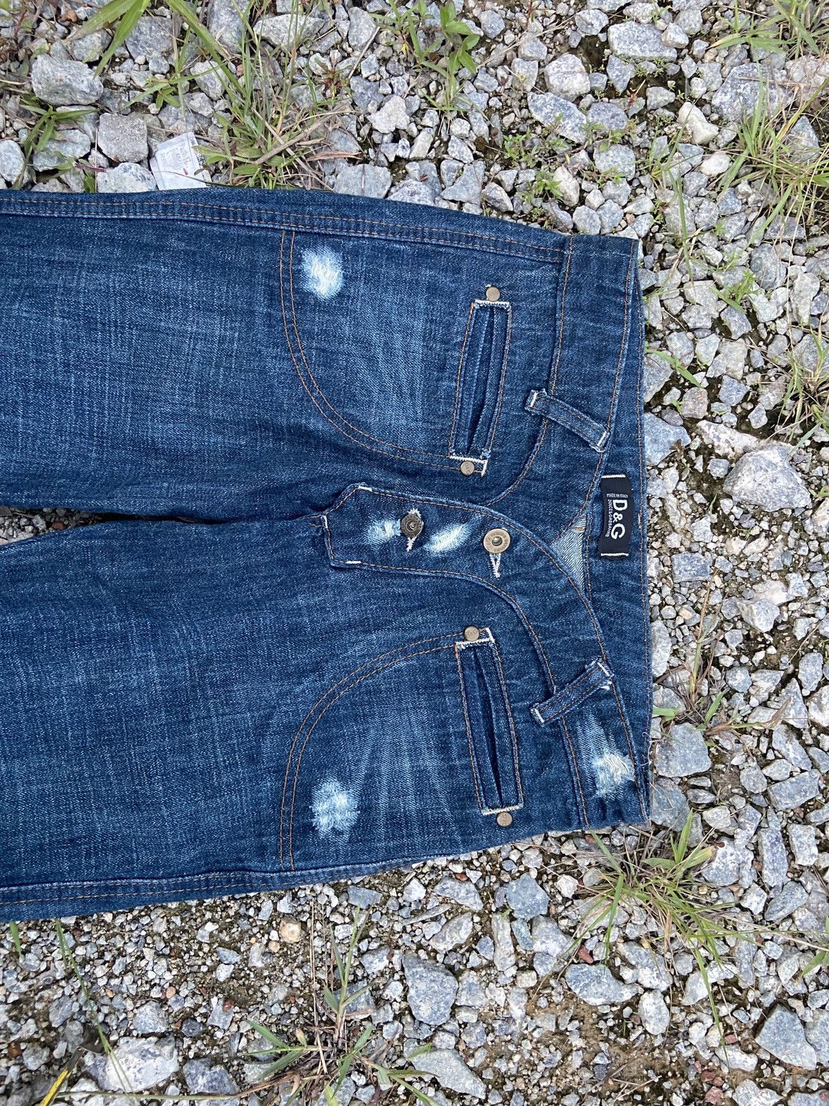 Dolce & Gabbana × Vintage Flare Dolce Gabbana Denim Size US 28 / EU 44 - 4 Thumbnail