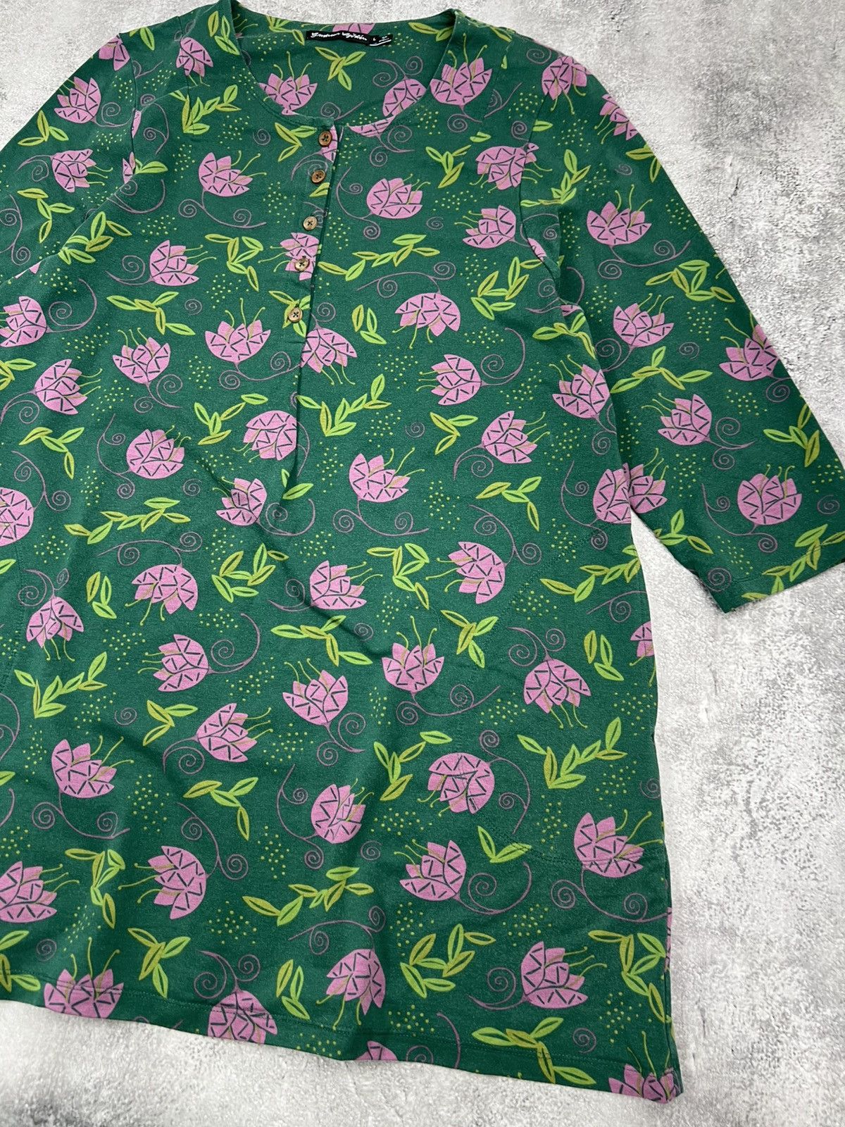 Gudrun Sjoden Gudrun Sjoden Green Dress Size L / US 10 / IT 46 - 2 Thumbnail