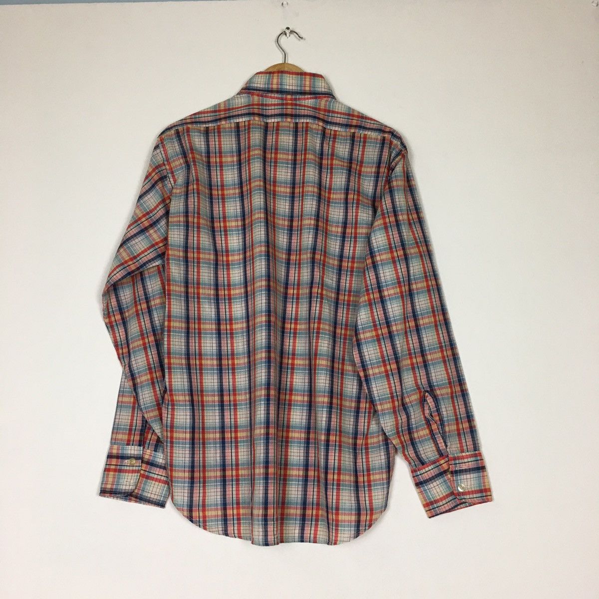 Levi's Vintage Levi’s White Tab Slim Fit Button Ups Shirt Size US L / EU 52-54 / 3 - 6 Thumbnail