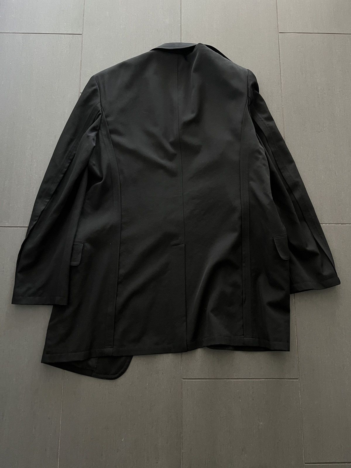 Vintage Yohji Yamamoto Pour Homme AW04 Tailored Jacket Size US XL / EU 56 / 4 - 3 Thumbnail