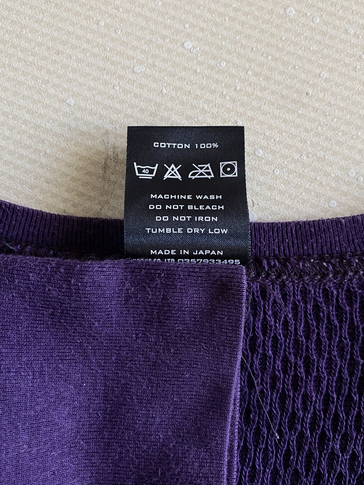Number (N)ine Number Nine SS/AW03 Touch Me I’m Sick thermal long sleeve Size US M / EU 48-50 / 2 - 4 Thumbnail