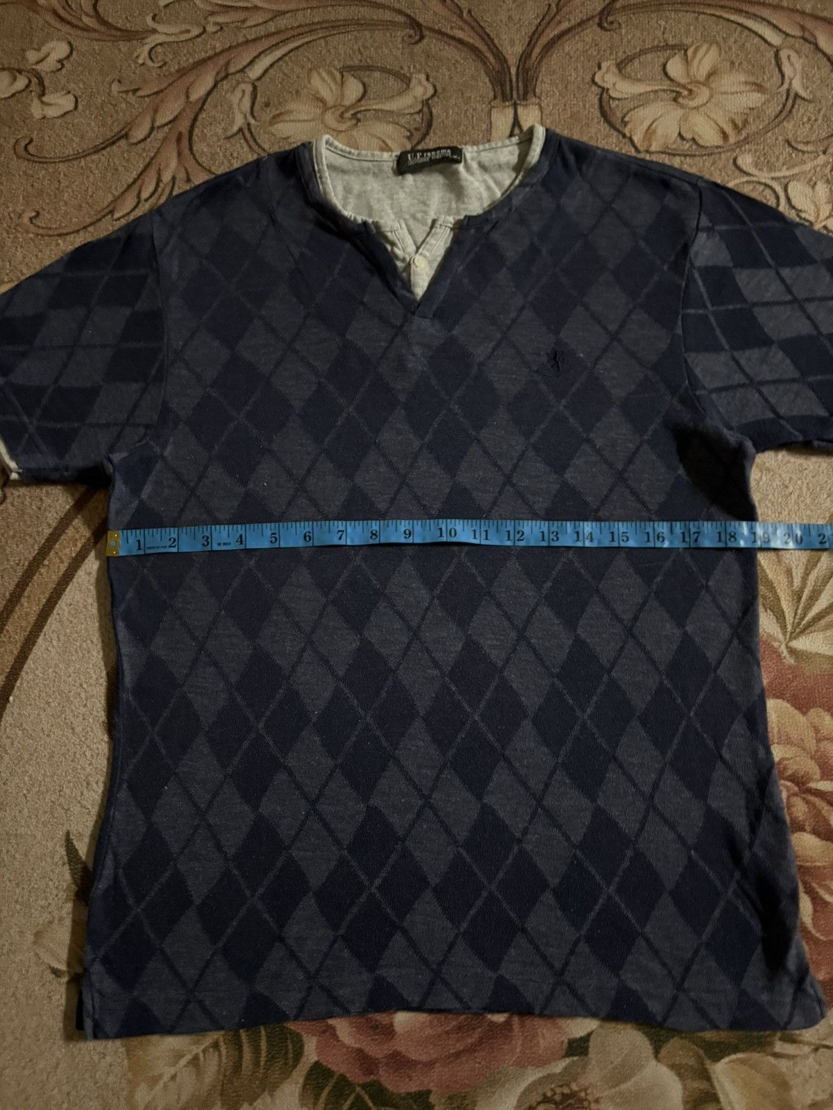 Japanese Brand U.P renoma Double Layer T-Shirt Size US M / EU 48-50 / 2 - 7 Thumbnail