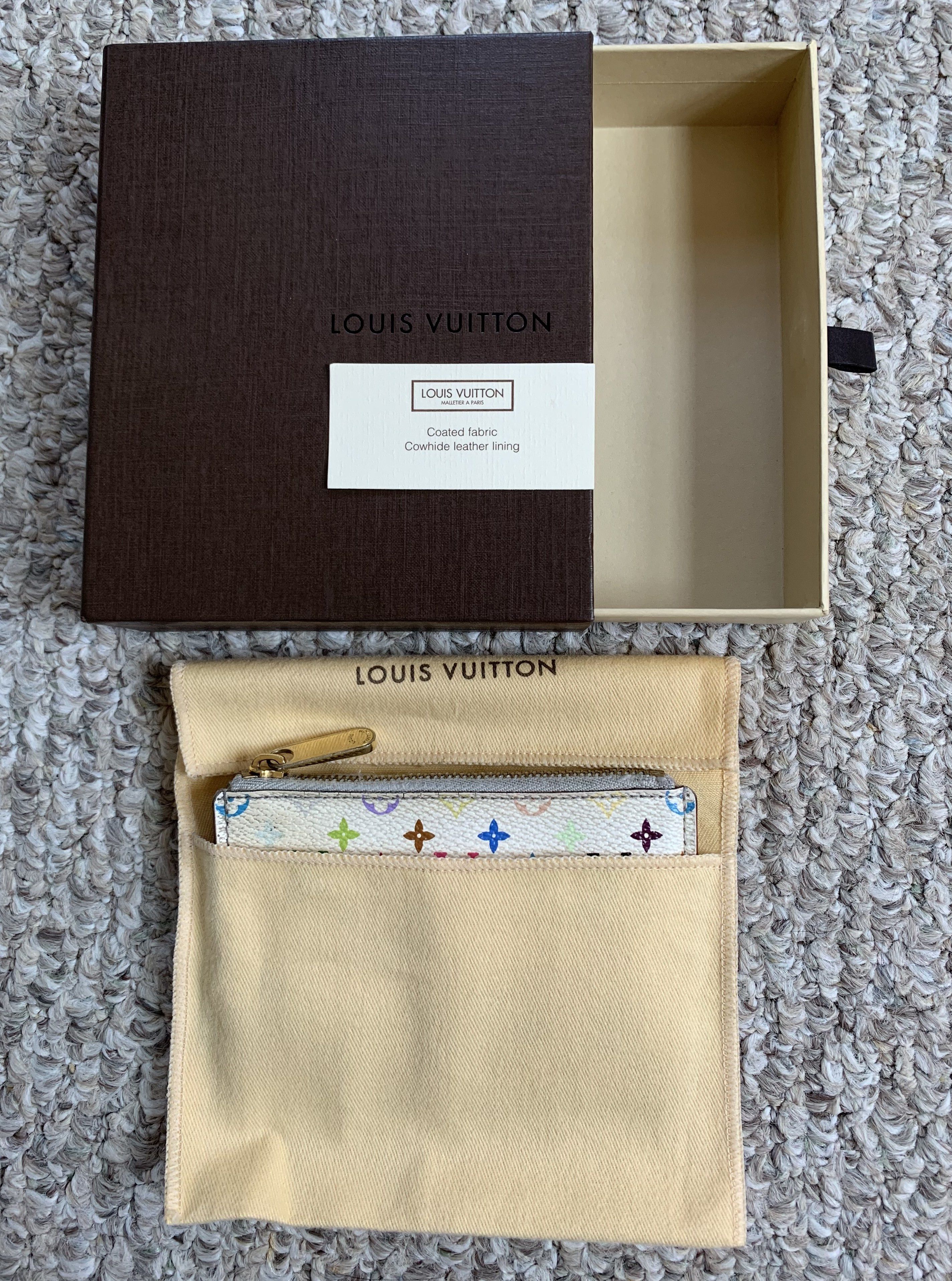 Louis Vuitton × Takashi Murakami S/S 2003 Louis Vuitton x Murakami Monogram Zip Pouch Wallet Size ONE SIZE - 11 Thumbnail