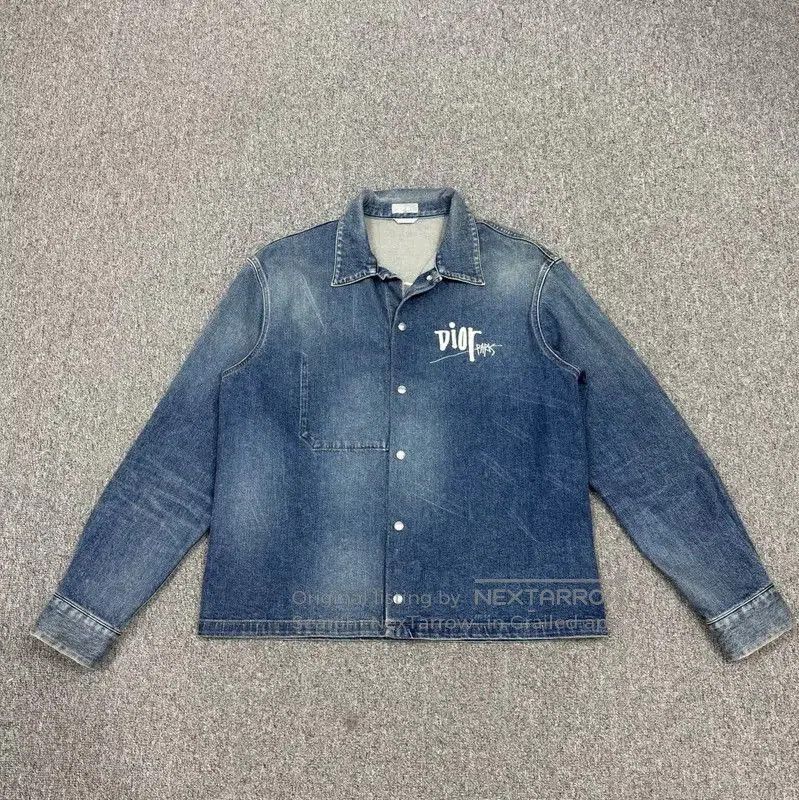Dior Dior Blue Denim Jacket for Men . Size US L / EU 52-54 / 3 - 1 Thumbnail