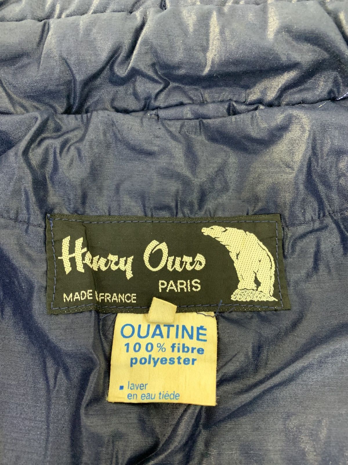 Other 90s Ouatine Henry Uono Paris Padded Quilted Inner Winter Ski Size XS / US 0-2 / IT 36-38 - 5 Thumbnail